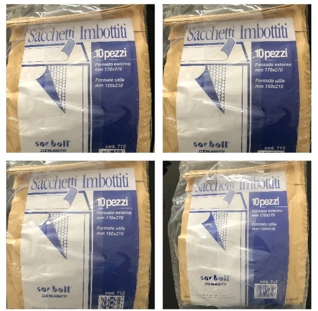 Buste Spedizioni Buste Imbottite Per Spedizioni BLASETTI - Formato 15x21 Cm, Confezione Da 100 Pezzi | 712 C Buste Protezione Imballaggio - Foto 6