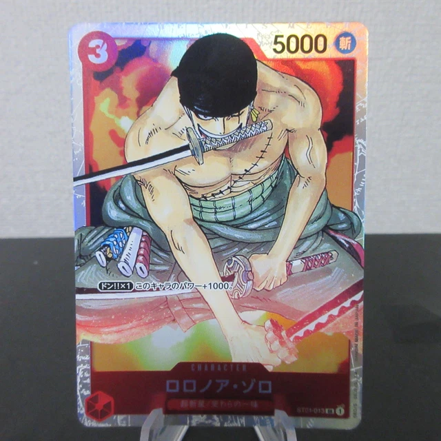 CGC 10 GEM MINT Japanese One Piece 2022 Roronoa Zoro ST01-013 Straw Ha Crew 1 - Foto 13