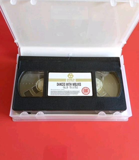 DANCES WITH WOLVES 1990 VHS Video Kevin Costner TESTED £5.99 PicClick UK