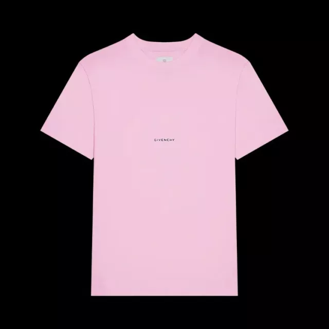 Givenchy Slim Fit Logo T-Shirt' Light Pink'