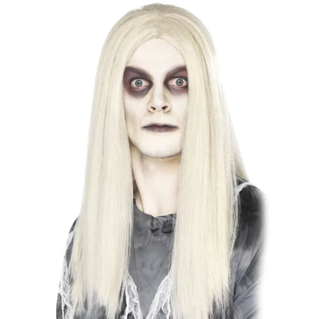 Long White Ghost Wig