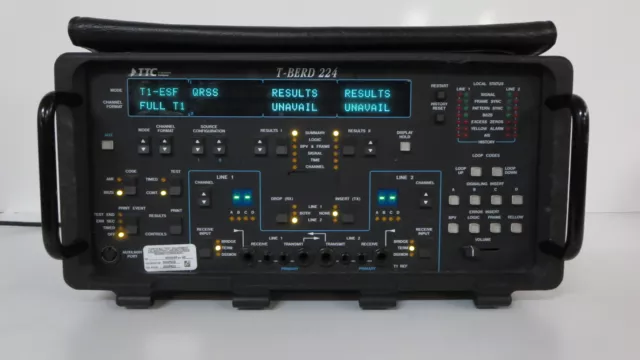 Tcc T-Berd224 Communication Analyzer Ds1-T1 Test Set 9 Options