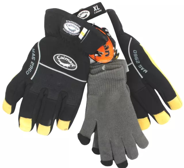 Caiman 2960-6 Cold Protection Gloves, Heatrac Lining, Xl - Free Shipping