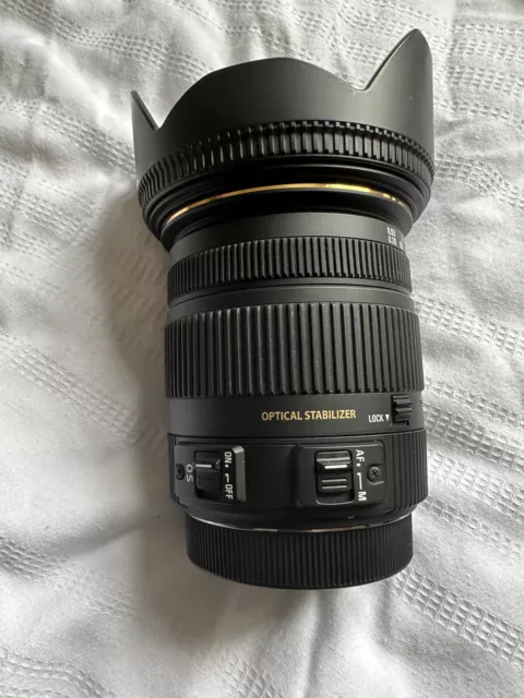 Sigma 17-50 mm F2.8 DC OS HSM Lens for Canon