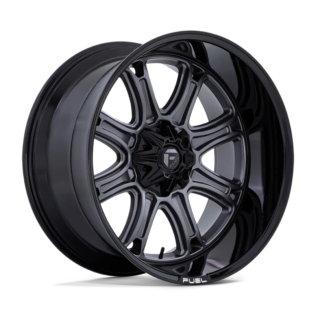 22 INCH GRAY Black Wheels Rims Ford F150 Truck 6x135 Lug Fuel Darkstar