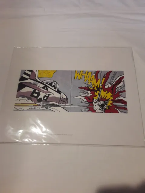 Roy Lichtenstein Whaam! Art Print 14 Inches Swaled 2013