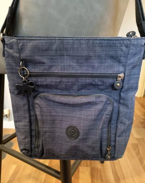 Navy blue outlet kipling bag