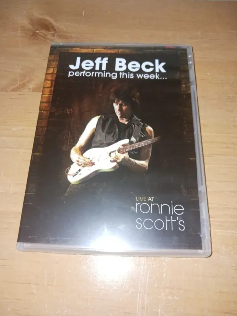 Jeff Beck Performing This Week...Live At Ronnie Scott's (DVD, 2009) With Booklet