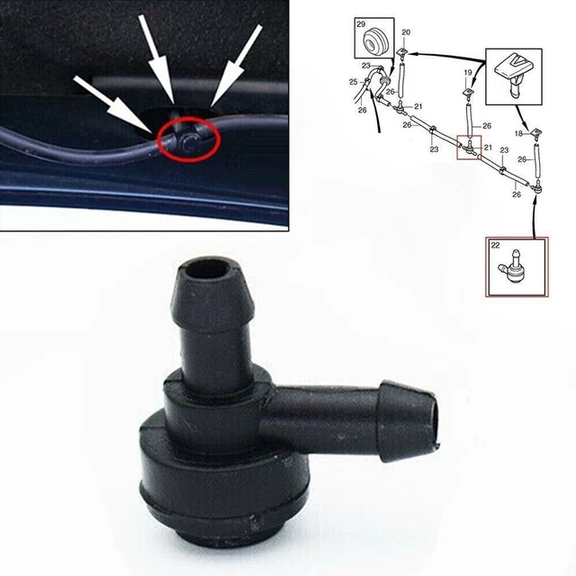 Pratico connettore camion durevole parabrezza accessori esterni ricambio