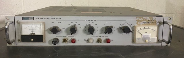 Fluke 412B High Voltage Power Supply -As Is For Parts