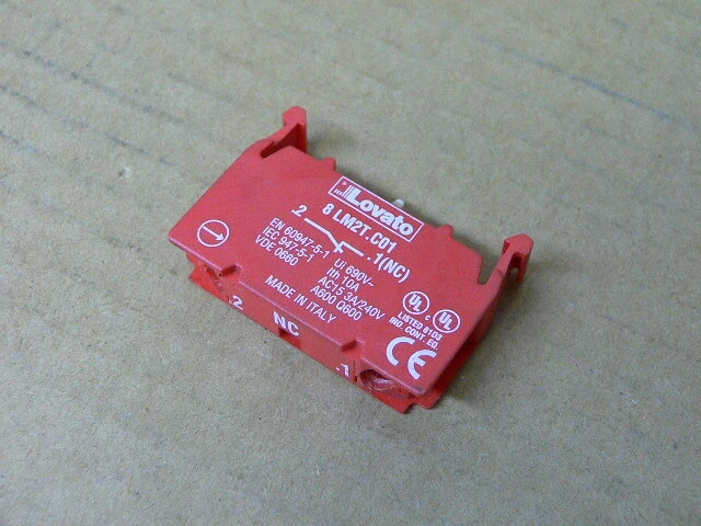Lovato 8-Lm2T-C01 Contact Block