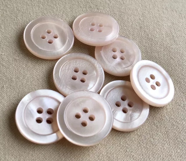 Buttons Galore Flat Back Pearls for DIY Crafts, Scrapbooks, Paper Crafts - Three Neutral Colors 350 Pieces