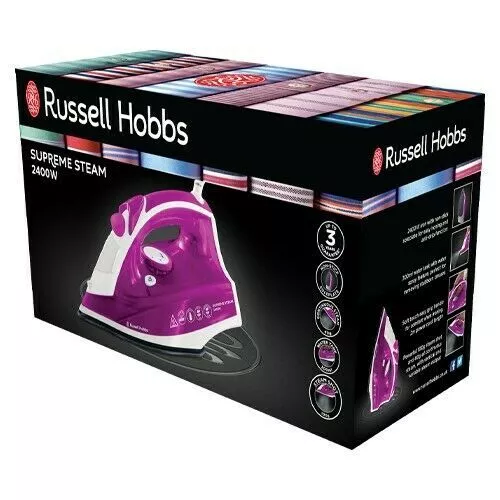 Russell Hobbs Steam Iron Steamglide 2400W Supreme Steam Iron- 23064 New