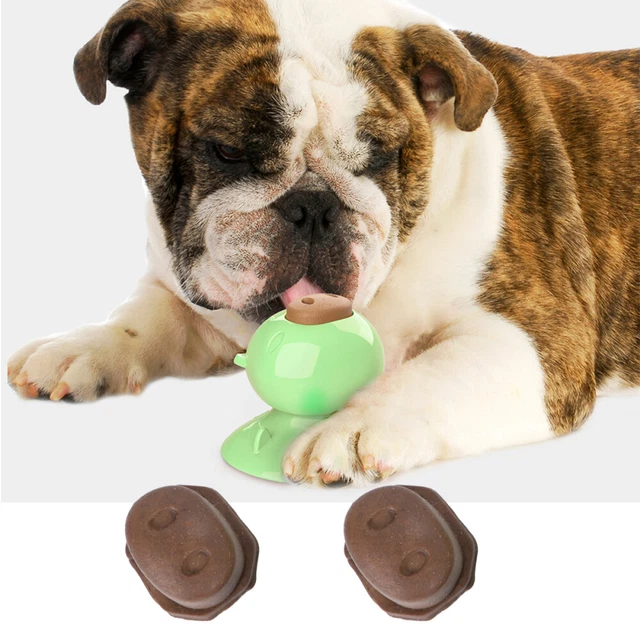 Divertente giocattolo per cane succhiatore lecca morso giocattolo resistente ai morsi strumento di alimentazione animale domestico educativo