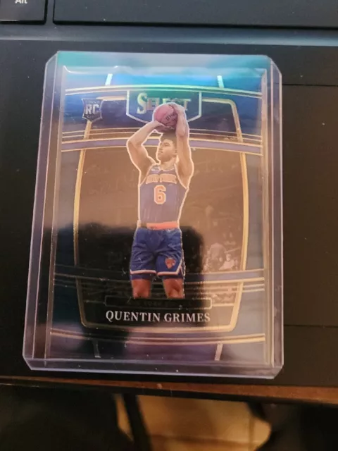 2021-22 Select Prizms Light Blue #24 Quentin Grimes
