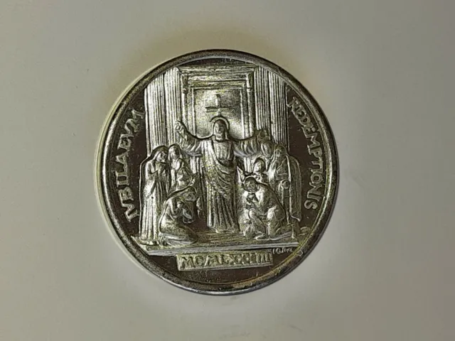 Vaticano 1983 Medaglia Argento Giovanni Paolo II Anno Santo Iubilaeum Redemption