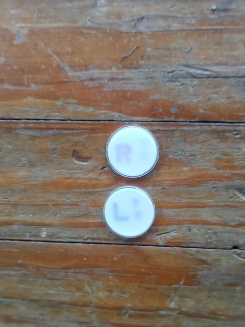 Xray Markers With Initials TR White One Set