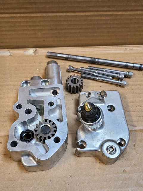 HARLEY DAVIDSON SHOVELHEAD Oil Pump Chopper Billet EUR 46,02 - PicClick FR