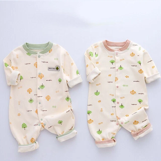 Cotton Newborn Infant Kids Baby Boy Girl Romper Bodysuit Jumpsuit Clothes Outfit