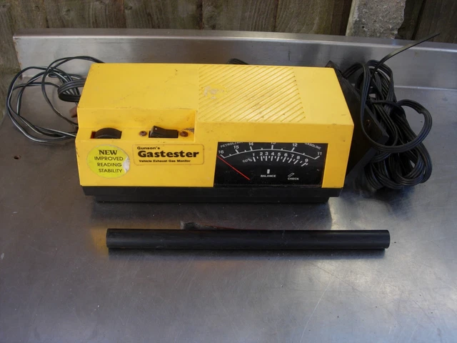 Gunson's Gastester MK2 Analizzatore CO gas di scarico risparmio riparazione
