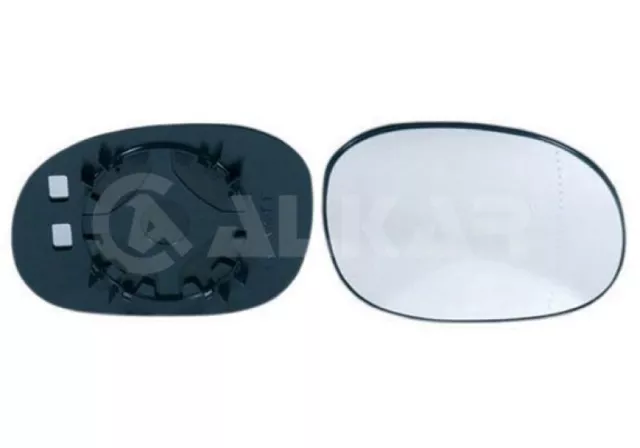 SPIEGELGLAS + HALTER rechts für CITROËN C2 (JM_) 9/2003-12/2009