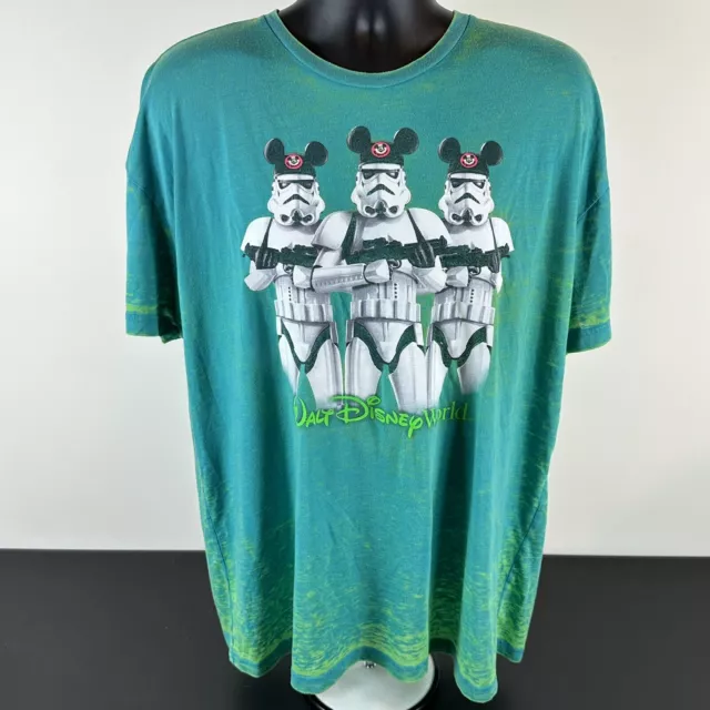 WALT DISNEY WORLD T Shirt Stormtroopers With Mickey Mouse Ears Graphic ...
