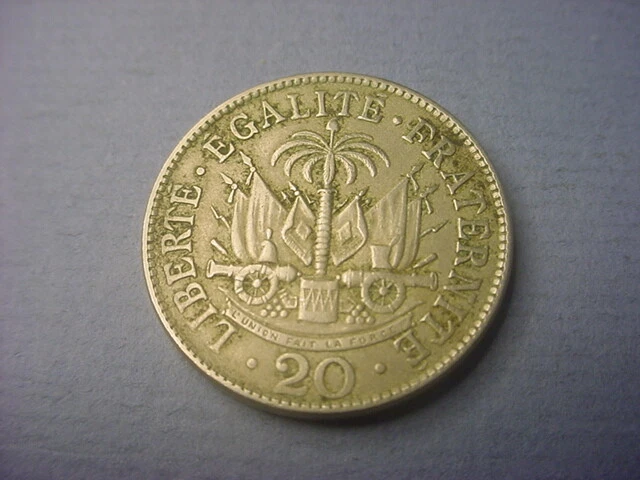 Haiti 20 Centimes 1907 #74270