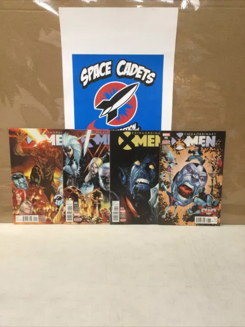 Marvel Extraordinary X-Men Comic Book Lot of 8 Comic Book Run Assorted Issues