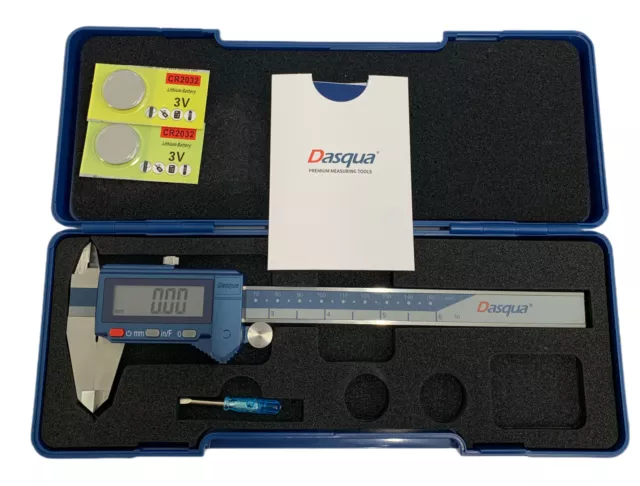 6'' Digital Vernier Caliper 0-150Mm / 0.005" By Dasqua 2000-2005 Rdgtools