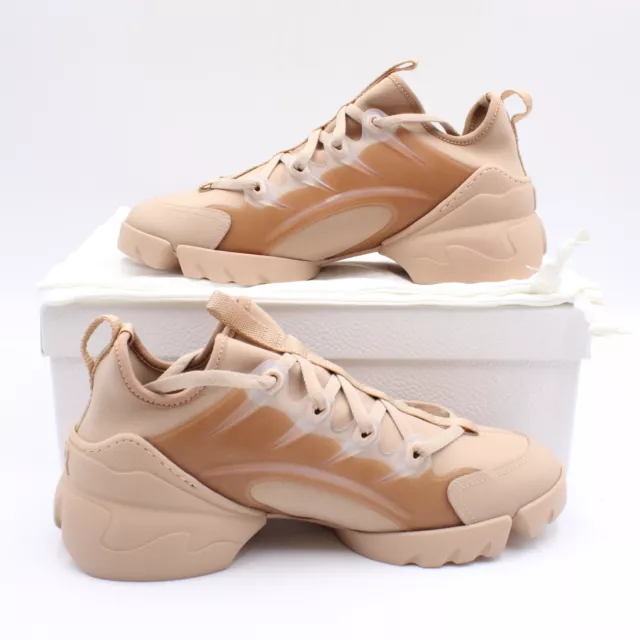 Dior D-Connect Sneakers in Nude Technical Fabric (KCK222NGG_S12U) - EU 39