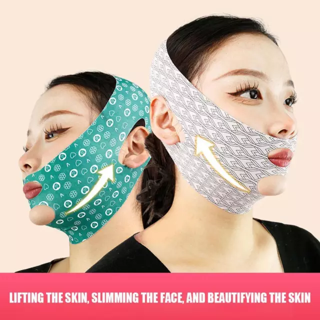 Face V Shaper Facial Slimming Bandage Chin Cheek Relaxation Lift Up Belt V  Face