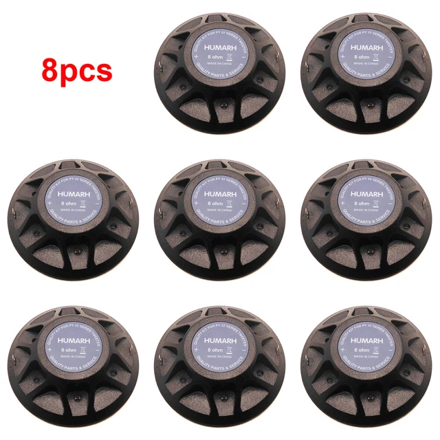 8pcs Diaphragm kit for Peavey 22XT 22XT+, 22A RX22, SP2 SP4 SP-4X, 8Ω - HUMARH 8pcs Diaphragm kit for Peavey 22XT 22XT+, 22A RX22, SP2 SP4 SP-4X, 8Ω - HUMARH