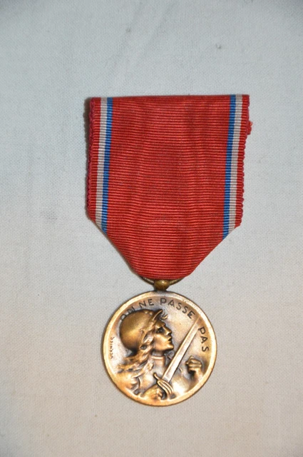 Médaille Grande Guerre 1914-1918 – Décoration Française, Très Bon état