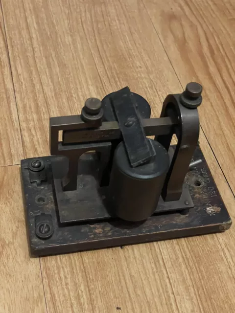 Antique Western Electric Co. Telegraph Main line Sounder 15B 120 OHMS