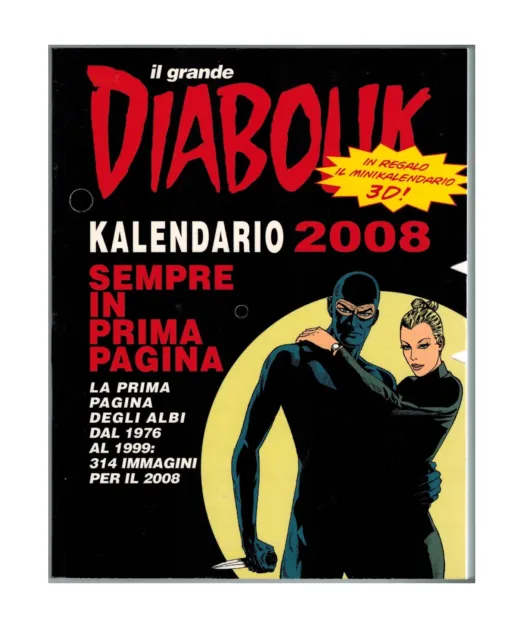 Il Grande Diabolik 3 - 07 Kalendario 2008 Calendario da Tavolo