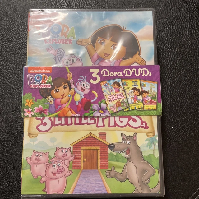 DORA THE EXPLORER Dora's Storybook Adventures 3 DVD Boxed Set Preowned ...
