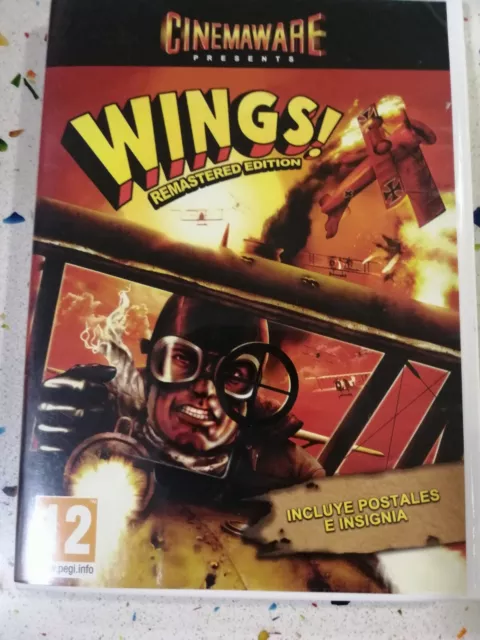 Wings Remastered Ausgabe Cinemaware PC DVD ROM Am
