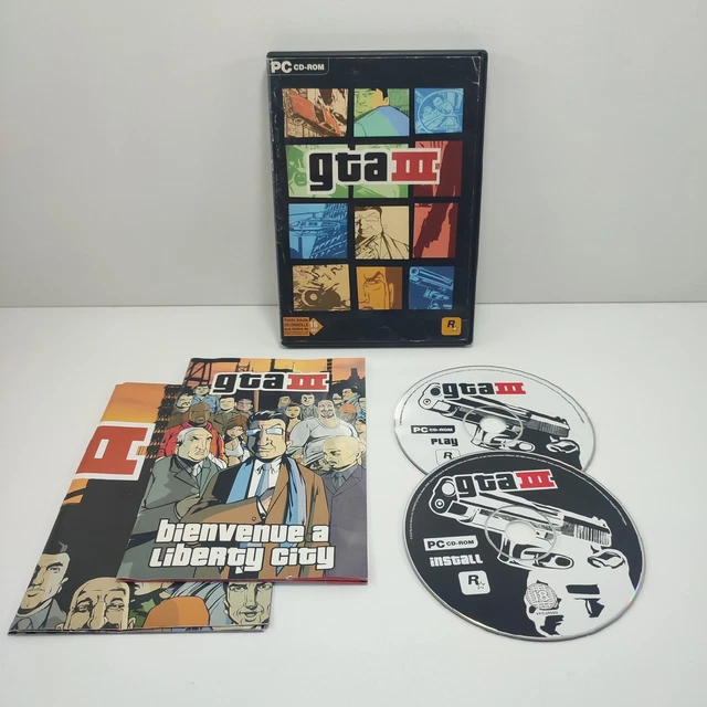 Grand Theft Auto GTA double pack PC CD-ROM envoi rapide - Jeux vidéo