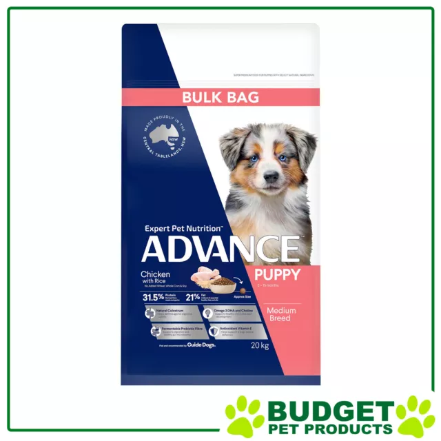 Advance Chicken All Breed Puppy 2-15 Months Dry Dog Food 20kg