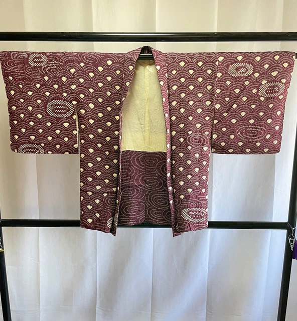 Vintage Japanese Shibori Haori Jacket - Antique Haori Kimono Jacket