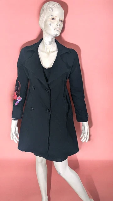 Manteau Mixte Max Mara En Laine Et Doublure Cachemire Noir Taille 44 - Occasion Très Bon état