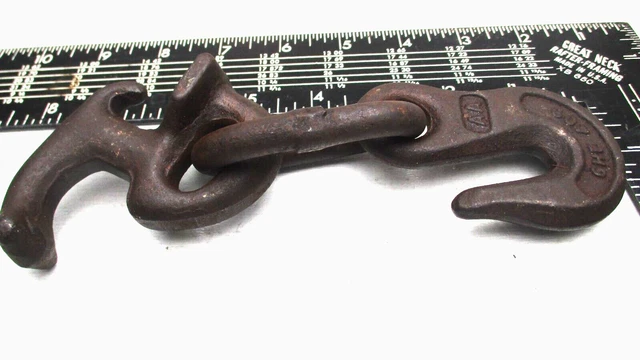 Forged Steel Grade Chain 5/16" Clevis Grab Hook Truck Trailer