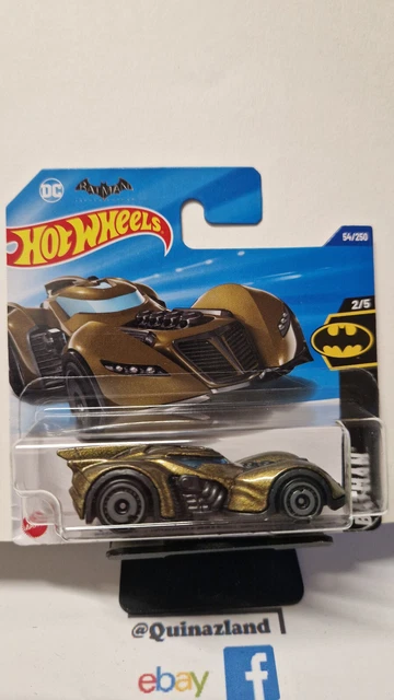 Hot Wheels Batman Arkham Asylum Batmobile Noire #54/100 - Édition 2025, Boîte Non Ouverte