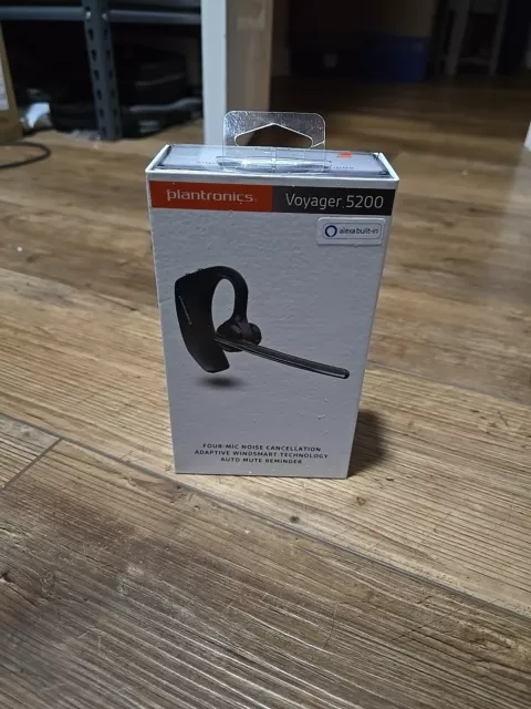 Plantronics Voyager 5200 Bluetooth Headset Earpiece - SEALED
