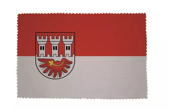 Glasreinigungstuch Brillenputztuch Fahne Flagge Porta Westfalica