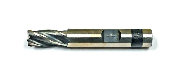 .340" 4-Flute Cobalt CC Plunge Cut End Mill .025" Radius MF420011947