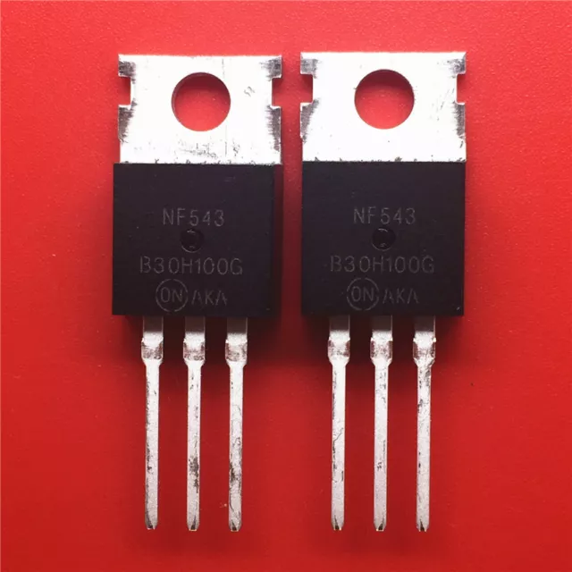 10pcs B30H100G MBR30H100G 30A 100V TO-220