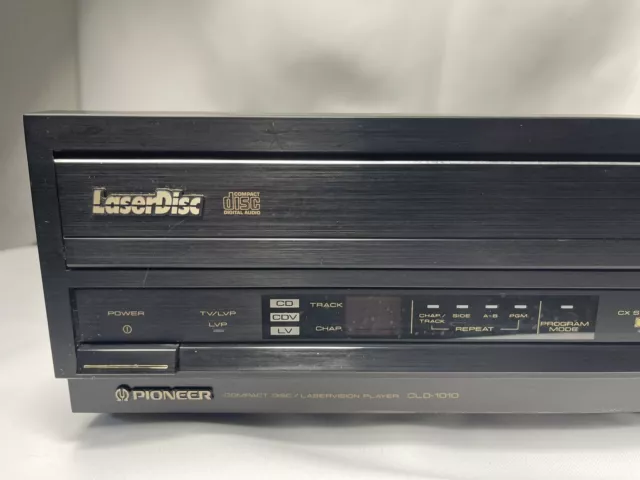 Vintage Pioneer Cld-1010 Compact Laserdisc Laservision Player Made In Japan 1987 2