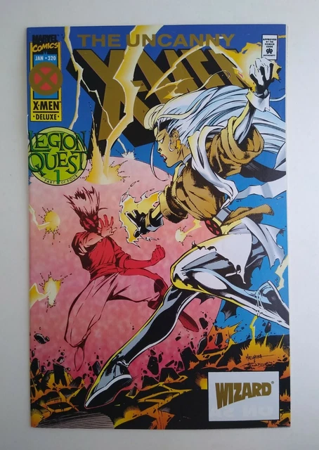 Uncanny X-Men #320 (VF+) Wizard Gold Logo Variant! Marvel 1995