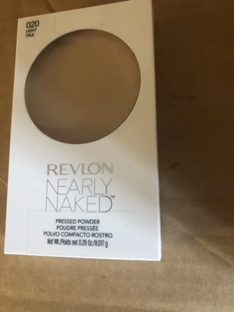 Revlon Nearly Naked Pressed Powder Shade: LIGHT # 020 .28 oz